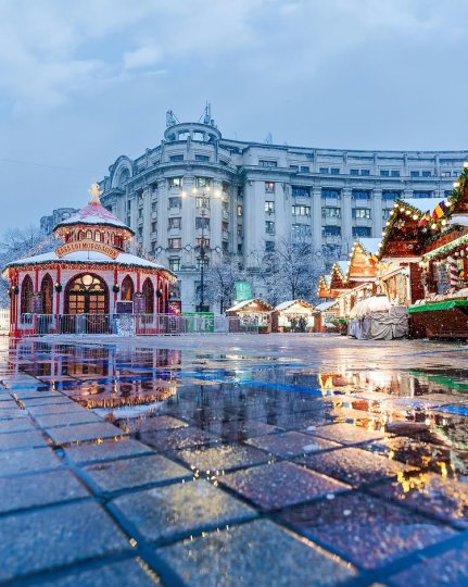 Instagram post by @amawaterways: Step into the magic of Christmastime in Europe, paired with captivating insights from two…