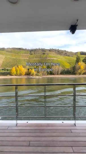 Instagram post by @amawaterways: There is something about cruising along the rivers of Europe during this golden season…