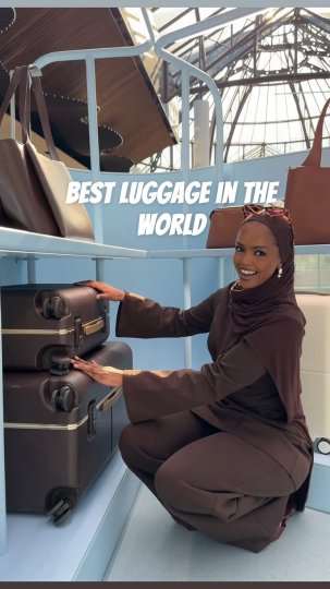 Instagram post by @monakhalifaxo: @july World’s best luggage just got even better!! The new Casesafe stylish luggage that…