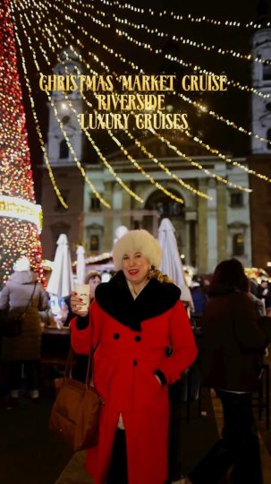 Instagram post by @lighttravelsfaster: 🎄𝗖𝗵𝗿𝗶𝘀𝘁𝗺𝗮𝘀 𝗠𝗮𝗿𝗸𝗲𝘁 𝗖𝗿𝘂𝗶𝘀𝗲!🎅🏻This is the most magical way to experience Europe’s Christmas…