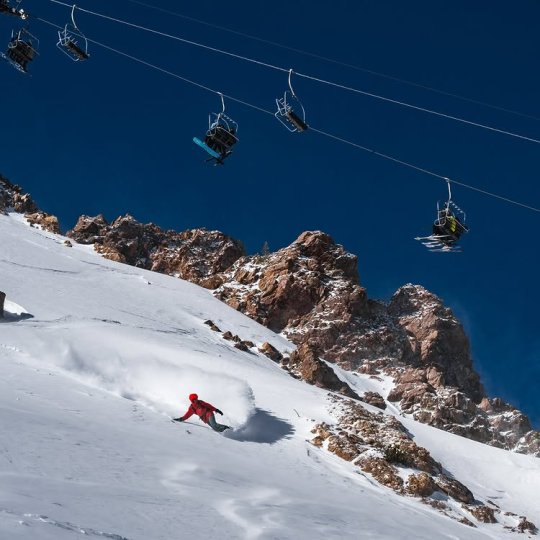 Instagram post by @mammothmountain: The 26/27 Ikon Pass is now on-sale. Adventure is always on demand, switch it up with 70+…