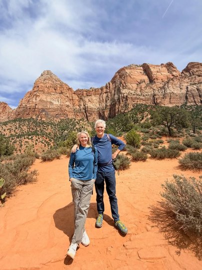 Instagram post by @katty.b.kay: Tom has always wanted to do a camping trip out West so, for his birthday present, our…