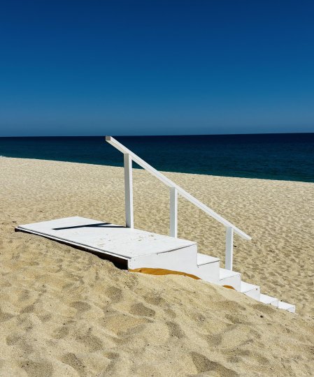 Reddit post in r/LiminalSpace: Liminal Staircase in Cabo San Lucas