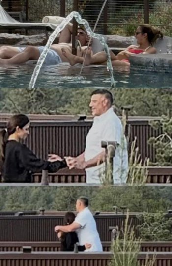 Reddit post in r/survivorcirclejerk: Recently uncovered photos of Stephenie and Jonathan at adults only resort 😳