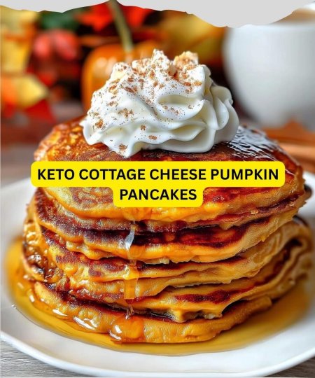 TikTok post by @olaideolaa: #creatorsearchinsights 🎃🧀 Keto Cottage Cheese Pumpkin Pancakes Fluffy, spiced, and packed…