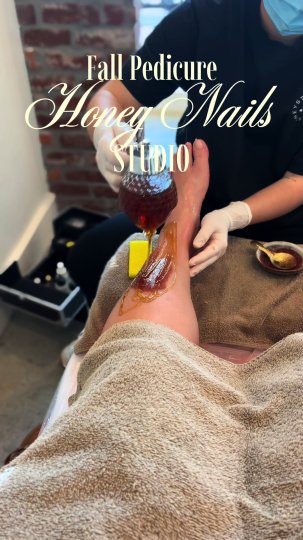TikTok post by @makelifejuicyy: A pedicure with a theme 😩 YES! I got “pink a boo” on my toes and the pedi was perfect!