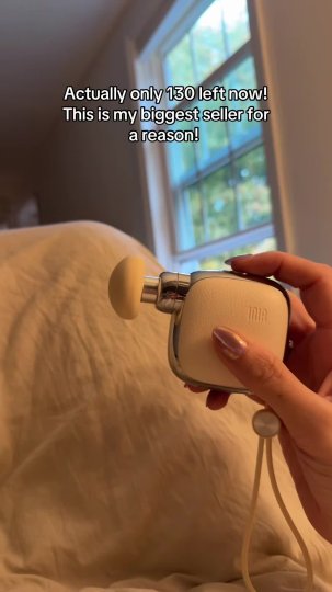 TikTok post by @morethanjustcookies: This @inia_global pocket size massage gun is selling out so fast! This has been a game…