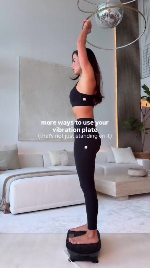 TikTok post by @thekelseyrose_: No gatekeeping: this is how I use my vibration plate to feel my best so you can too 💛…