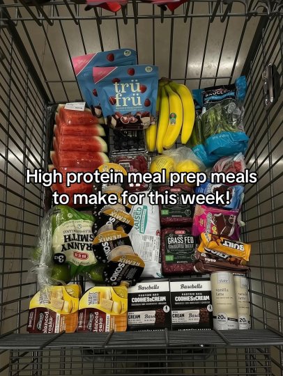 Example TikTok post by @success.mealprep