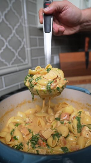 TikTok post by @grillinwithdad: The viral marry me chicken recipe but in soup form 🤯 This was so easy to make, and the…