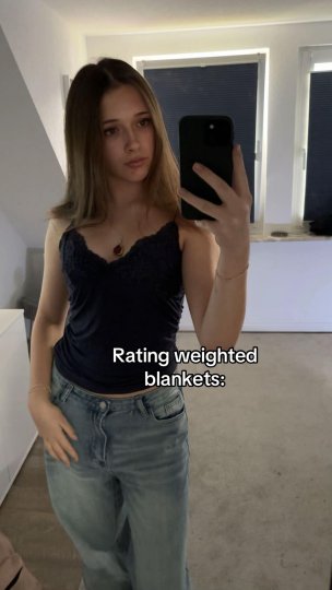 TikTok post by @fav.couple4everr: I love my weighted blanket!!!!