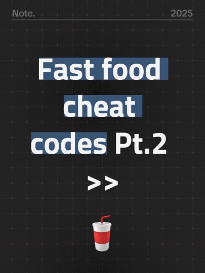 TikTok post by @thefitnesskeys: Top picks when I'm in a pinch or traveling when it comes to fast food.