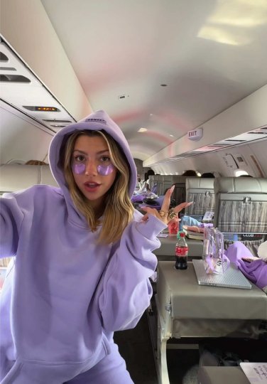 TikTok post by @itssissysheridan: First time flying private omg @Madelyn @tarte cosmetics