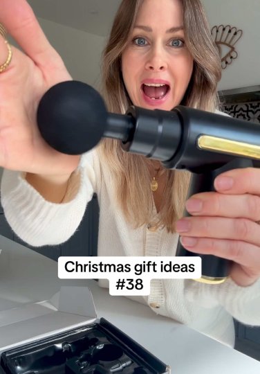 TikTok post by @mirandasdreamworld: Only £9 this electric massage gun with different replacement heads. It has different…