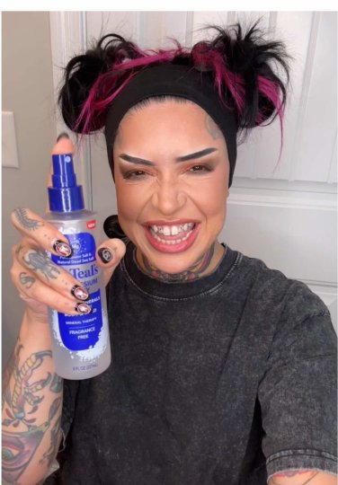 TikTok post by @ninaghoulina: #DrTealsPartner @DrTeals has a new magnesium spray! It's the perfect addition for a…