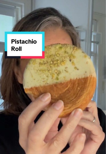 TikTok post by @thewelshladyasmr: Pistachio lovers… this one’s for you 🤍 Budapest edition 🥐