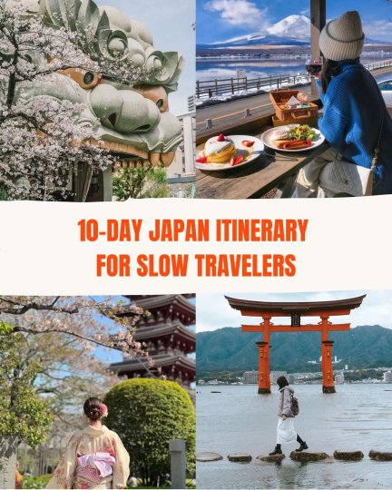 TikTok post by @esimcircle.com: This 10 days in Japan itinerary will take you through some of the top highlights all…
