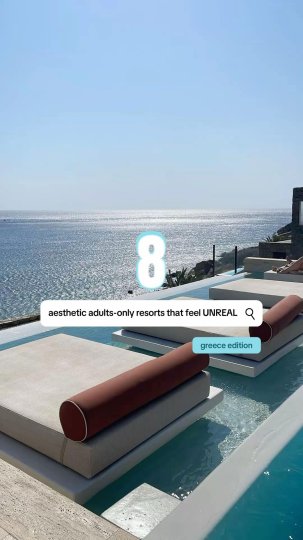 TikTok post by @travelwithl0: Imagine waking up in a peaceful, adults-only paradise with endless sea views and serene…