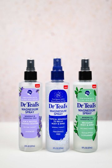 TikTok post by @drteals: The Magnesium Spray you know. Now with scented options tailored to your routine. Choose…