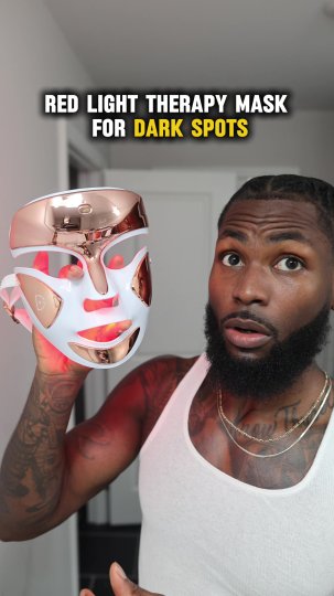 TikTok post by @slyhuncho: This red light therapy mask is an anti-aging and anti-blemish tool. It helps reduce…