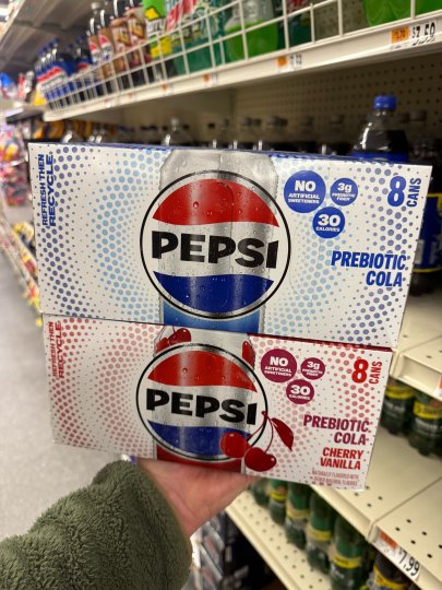 TikTok post by @snack_time_tommy: @Pepsi 📍Found in Stop & Shop Spotted something wild in the soda aisle… Pepsi Probiotic…