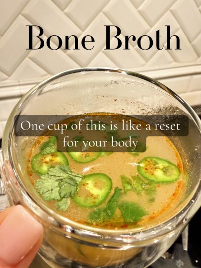 TikTok post by @healthwealth_1: Bone broth is one of the most nutrient-dense, healing foods you can add to your routine.…