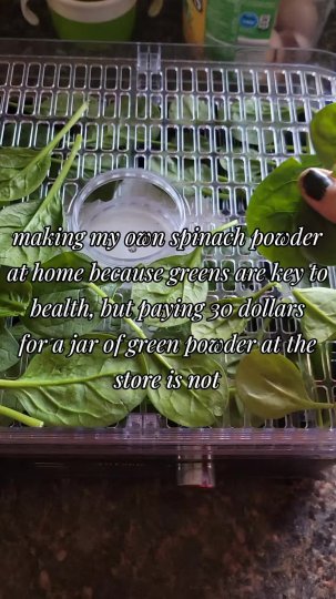 TikTok post by @homesteadwithbethany: Make your own green powder at home! It's cheaper, cleaner, and YOU made it yourself! lay…