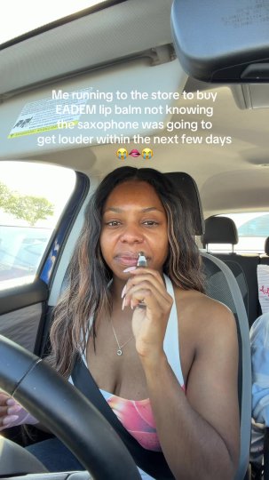 TikTok post by @cheraycashelle: My lips are now peeling, discolored, and burnt off. Everything I don’t need rn. Life is…