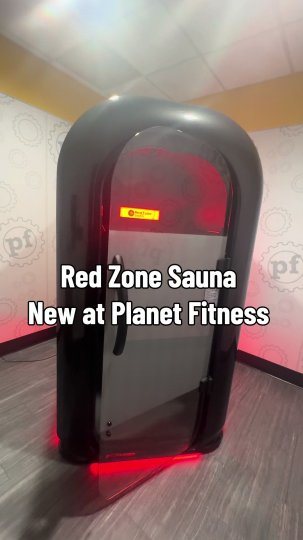 TikTok post by @very__victoria: Came for the workout, stayed for the sauna 🧖🏼♀️ new black card perk at @Planet Fitness