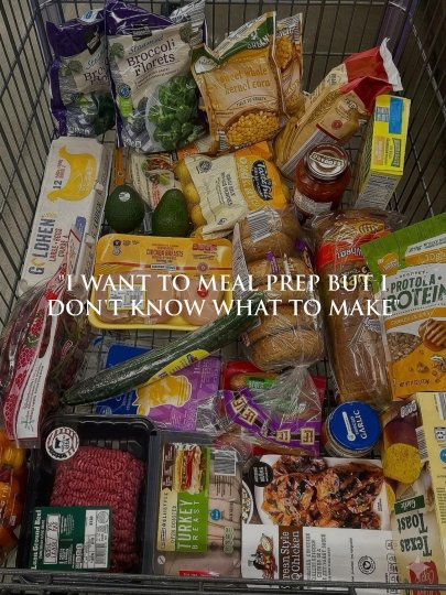 TikTok post by @eatinghealthytoday: These high protein meal prep meals are delish and so easy to make! Save this for your…