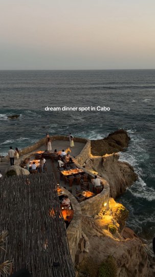 TikTok post by @indaydreamss: one of the prettiest restaurants I’ve ever been to