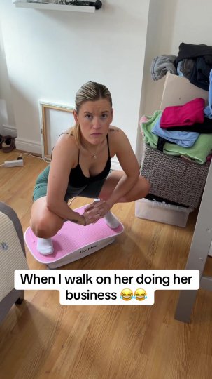 TikTok post by @the_reardons: The brand new colours are selling out fast, she uses this vibration plate so much.…