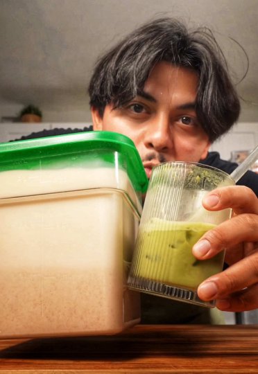TikTok post by @jose.elcook: Would you try hormatcha? To anyone who doesn’t like neither, we will arrange a memorial…