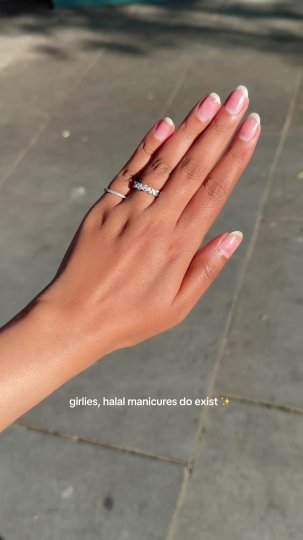 TikTok post by @mehvishraza: Clean, natural, shiny nails YES PLEASE - my go to is a Japanese Manicure 🥰 No polish, so…