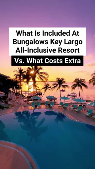 TikTok post by @followmeaway: The best all inclusive resort in Florida! Bungalows Key Largo is an adults-only,…