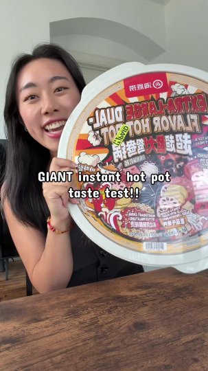 TikTok post by @vegetableismoi: Part 2!! Sorry for the delay everyone😭😭 #hmart #gianthotpot #instanthotpot #tastetest @H…