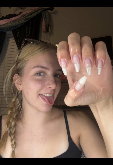 Example TikTok post by @asher_gails_nails