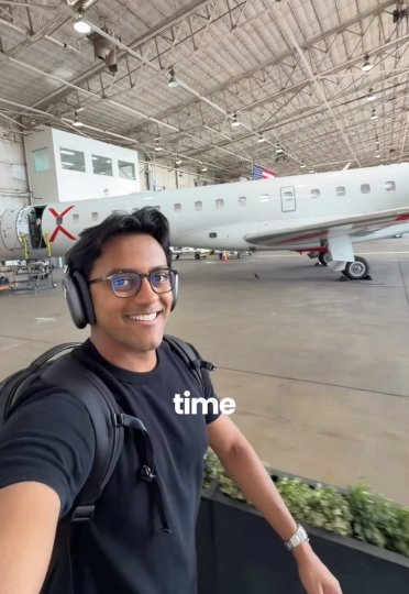 TikTok post by @shayanonstandby: Fly standby with me on a private jet 🛩️ #standby #travel #privatejet @JSX