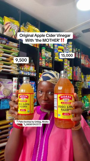 TikTok post by @fy_foodmart: We have original apple cider vinegar available everyday!! Emphasis on original ACV with…