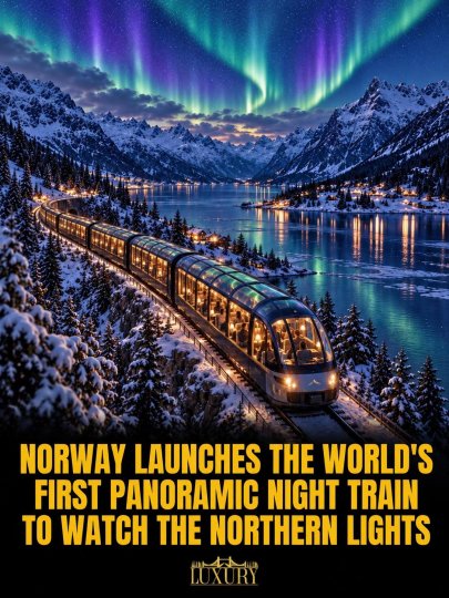 TikTok post by @igluxurys: Norway just reinvented the Northern Lights chase. The country has unveiled the world’s…