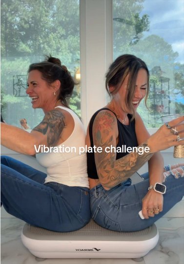 TikTok post by @beautywithaj: Not only does this do wonders for your body… it makes fun challenges to 🤣🤣…