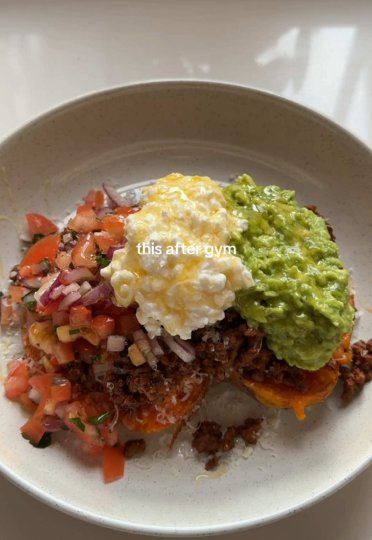 Example TikTok post by @becky_bfit